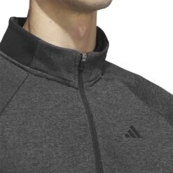 Adidas Color Block DWR 1/4 Zip Pullover 12 Adidas Color Block DWR 1/4 Zip Pullover -Callaway Store adidas 2023 color block dwr quarter zip pullover black detail1 itempicture