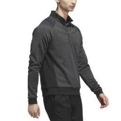 Adidas Color Block DWR 1/4 Zip Pullover 10 Adidas Color Block DWR 1/4 Zip Pullover -Callaway Store adidas 2023 color block dwr quarter zip pullover black side itempicture
