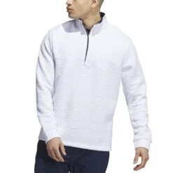 Adidas DWR 1/4 Zip Pullover 17 Adidas DWR 1/4 Zip Pullover -Callaway Store adidas 2023 dwr quarter zip pullover white itempicture
