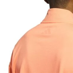 Adidas Elevated Quarter Zip Pullover 18 Adidas Elevated Quarter Zip Pullover -Callaway Store adidas 2023 elevated quarter zip pullover coral fusion detail1 itempicture