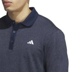 Adidas Essentials Long Sleeve Polo -Callaway Store adidas 2023 essentials long sleeve polo collegiate navy detail1 itempicture