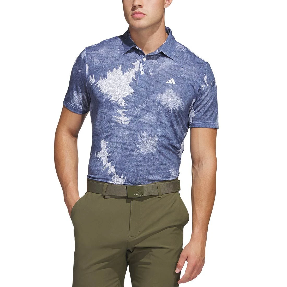 Adidas Flower Mesh Polo 1 Adidas Flower Mesh Polo