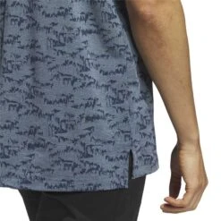 Adidas Go To Printed Polo 18 Adidas Go To Printed Polo -Callaway Store adidas 2023 go to printed polo arctic night detail1 itempicture