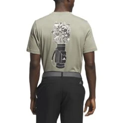Adidas Golf Graphic Tee 9 Adidas Golf Graphic Tee -Callaway Store adidas 2023 golf graphic tee silver pebble back itempicture