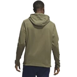 Adidas Textured Anorak -Callaway Store adidas 2023 textured anorak olive strata back itempicture