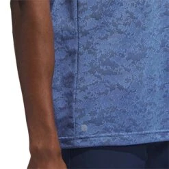 Adidas Textured Jacquard Polo 15 Adidas Textured Jacquard Polo -Callaway Store adidas 2023 textured jacquard polo blue fusion detail2 itempicture