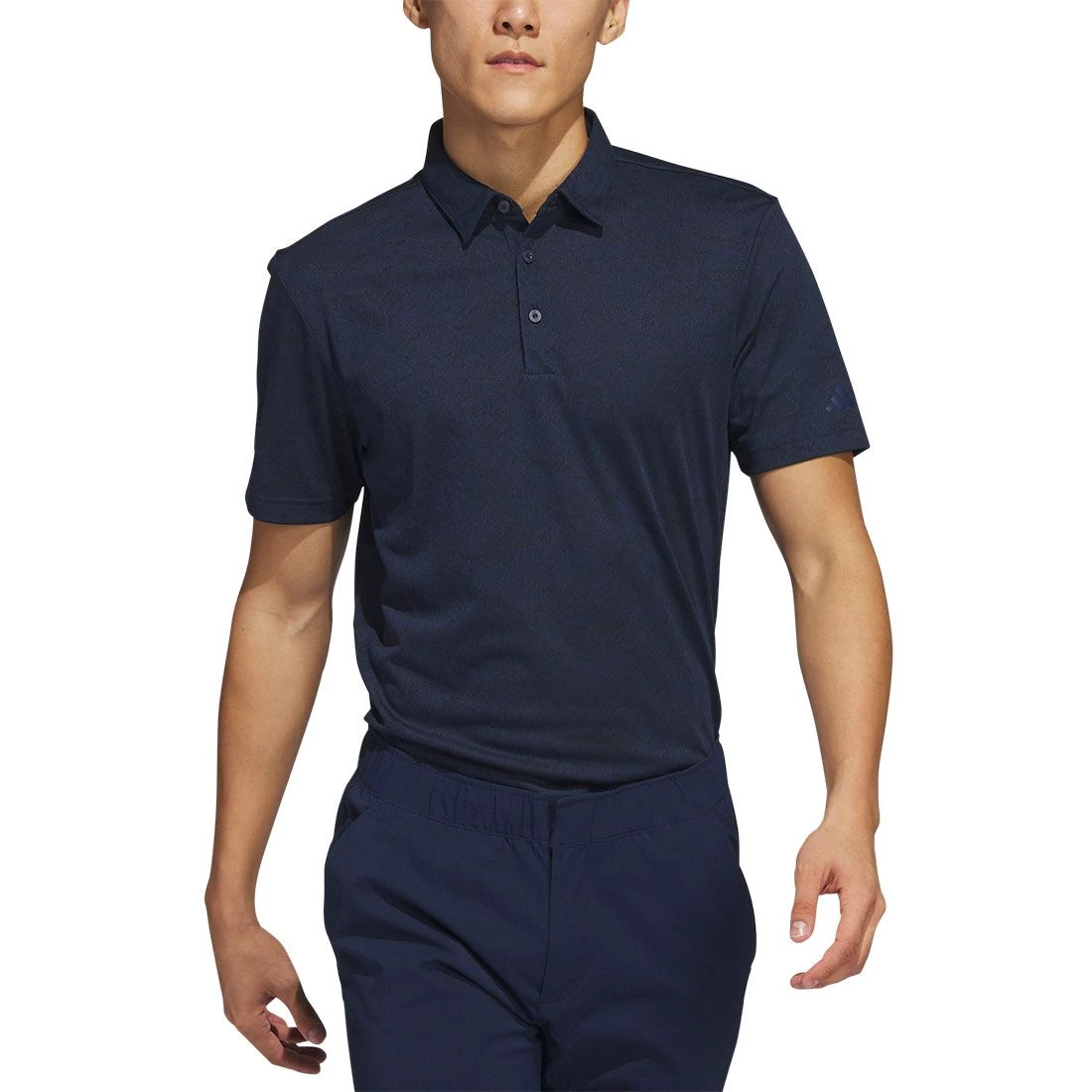 Adidas Textured Jacquard Polo 4 Adidas Textured Jacquard Polo - Image 4