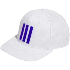 Adidas Tour 3-Stripes Print Hat 7 Adidas Tour 3-Stripes Print Hat -Callaway Store adidas 2023 tour 3 stripes print hat white grey one itempicture