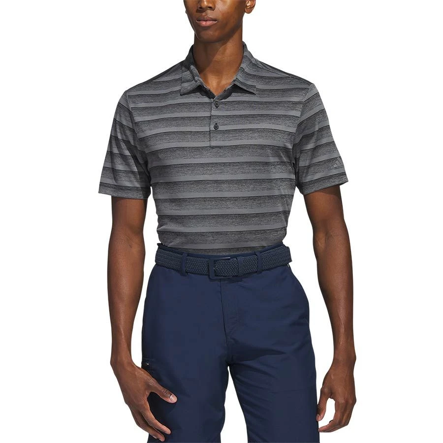 Adidas 2-Color Stripe Polo 1 Adidas 2-Color Stripe Polo