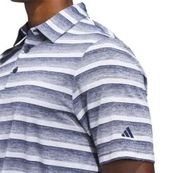 Adidas 2-Color Stripe Polo 10 Adidas 2-Color Stripe Polo -Callaway Store adidas 2023 two color stripe polo collegiate navy white itempicture