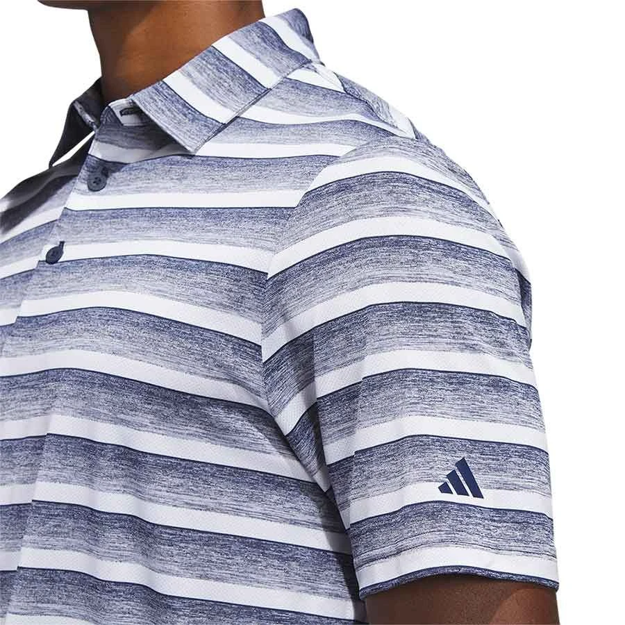 Adidas 2-Color Stripe Polo 5 Adidas 2-Color Stripe Polo - Image 5