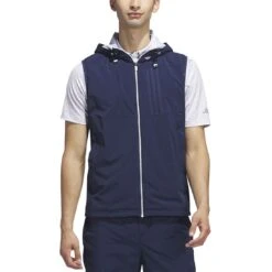 Adidas Ultimate365 Tour Wind.RDY Vest -Callaway Store adidas 2023 ultimate365 tour wind rdy vest collegiate navy front itempicture