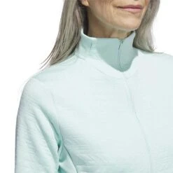 Adidas Women's COLD.RDY Jacket -Callaway Store adidas 2023 womens cold rdy jacket semi flash aqua detail2 itempicture