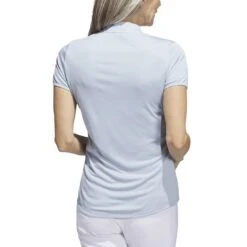 Adidas Women's Essentials Dot Polo -Callaway Store adidas 2023 womens essentials dot polo wonder blue back itempicture