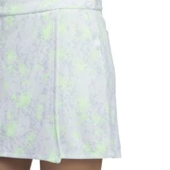 Adidas Women's Essentials Jacquard Skort -Callaway Store adidas 2023 womens essentials jacquard skort white lucid lemon detail2 itempicture