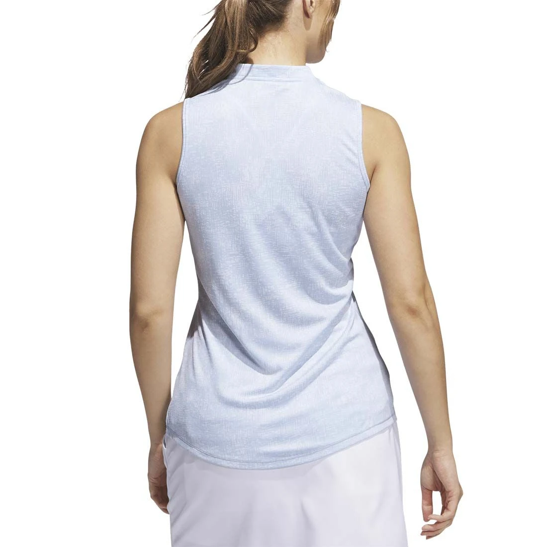 Adidas Women's Essentials Sleeveless Polo 4 Adidas Women's Essentials Sleeveless Polo - Image 4