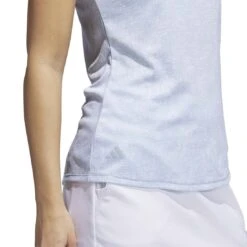 Adidas Women's Essentials Sleeveless Polo 11 Adidas Women's Essentials Sleeveless Polo -Callaway Store adidas 2023 womens essentials sleeveless polo wonder blue detail2 itempicture