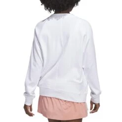 Adidas Women's Made With Nature Sweatshirt 9 Adidas Women's Made With Nature Sweatshirt -Callaway Store adidas 2023 womens made with nature sweatshirt white back itempicture