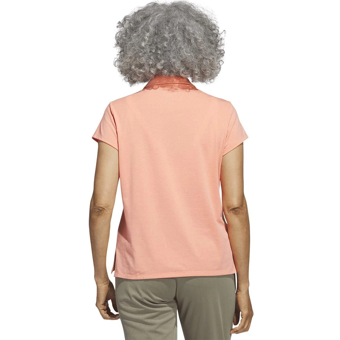 Adidas 2023 Women's Go-To Heathered Polo 4 Adidas 2023 Women's Go-To Heathered Polo - Image 4