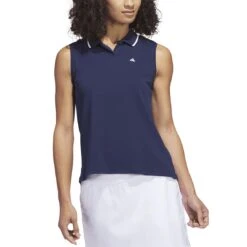 Adidas 2023 Women's Go-To Pique Sleeveless Polo