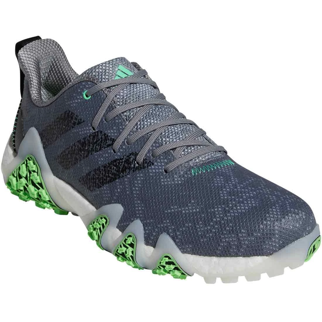 Adidas Codechaos 22 Golf Shoes Grey Three/Black/Beam Green 3 Adidas Codechaos 22 Golf Shoes Grey Three/Black/Beam Green - Image 3