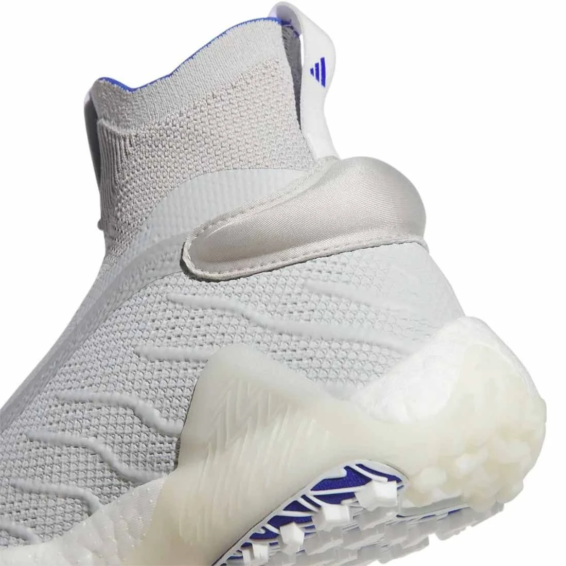 Adidas Codechaos Laceless Golf Shoes Grey Two/White/Lucid Blue 8 Adidas Codechaos Laceless Golf Shoes Grey Two/White/Lucid Blue - Image 8
