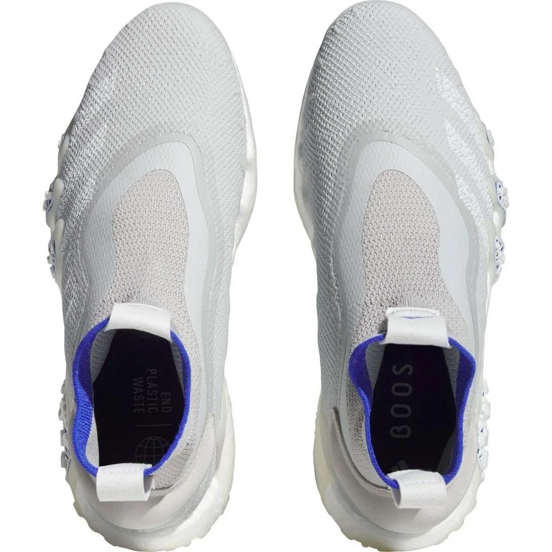 Adidas Codechaos Laceless Golf Shoes Grey Two/White/Lucid Blue 6 Adidas Codechaos Laceless Golf Shoes Grey Two/White/Lucid Blue - Image 6