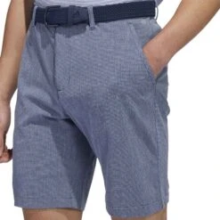 Adidas Crosshatch 9-Inch Shorts 19 Adidas Crosshatch 9-Inch Shorts -Callaway Store adidas crosshatch 9 inch shorts collegiate navy detail2 itempicture