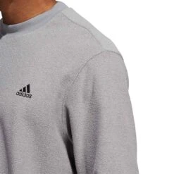 Adidas Core Crewneck Sweatshirt -Callaway Store adidas fw22 core crewneck sweatshirt grey three detail itempicture