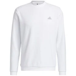 Adidas Core Crewneck Sweatshirt -Callaway Store adidas fw22 core crewneck sweatshirt white hero itempicture