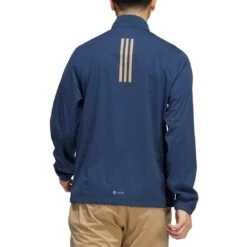 Adidas RAIN.RDY Half Zip -Callaway Store adidas fw22 rain rdy half zip crew navy back itempicture