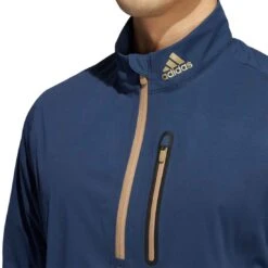 Adidas RAIN.RDY Half Zip -Callaway Store adidas fw22 rain rdy half zip crew navy detail itempicture