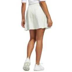 Adidas Women's 16 Inch Printed Frill Skort -Callaway Store adidas fw22 womens 16 inch printed frill skort white back itempicture