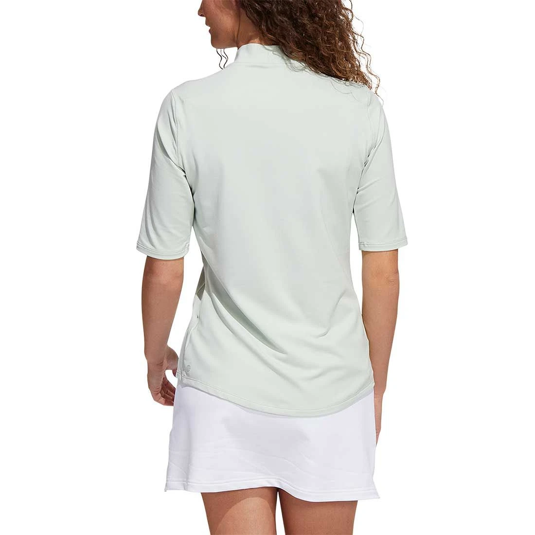 Adidas Women's Essentials Mock Polo 4 Adidas Women's Essentials Mock Polo - Image 4