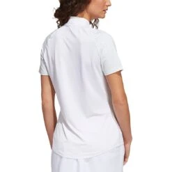 Adidas FW22 Women's Ultimate365 Printed Polo -Callaway Store adidas fw22 womens ultimate365 printed polo white back itempicture