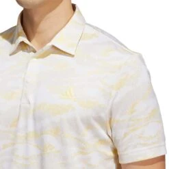 Adidas Horizon Print Polo -Callaway Store adidas horizon print polo white detail itempicture