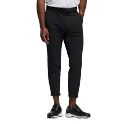 Adidas Pin Roll Pants -Callaway Store adidas pin roll pants black on model itempicture