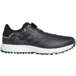 Adidas S2G Spikeless BOA Golf Shoes Black/Grey Six