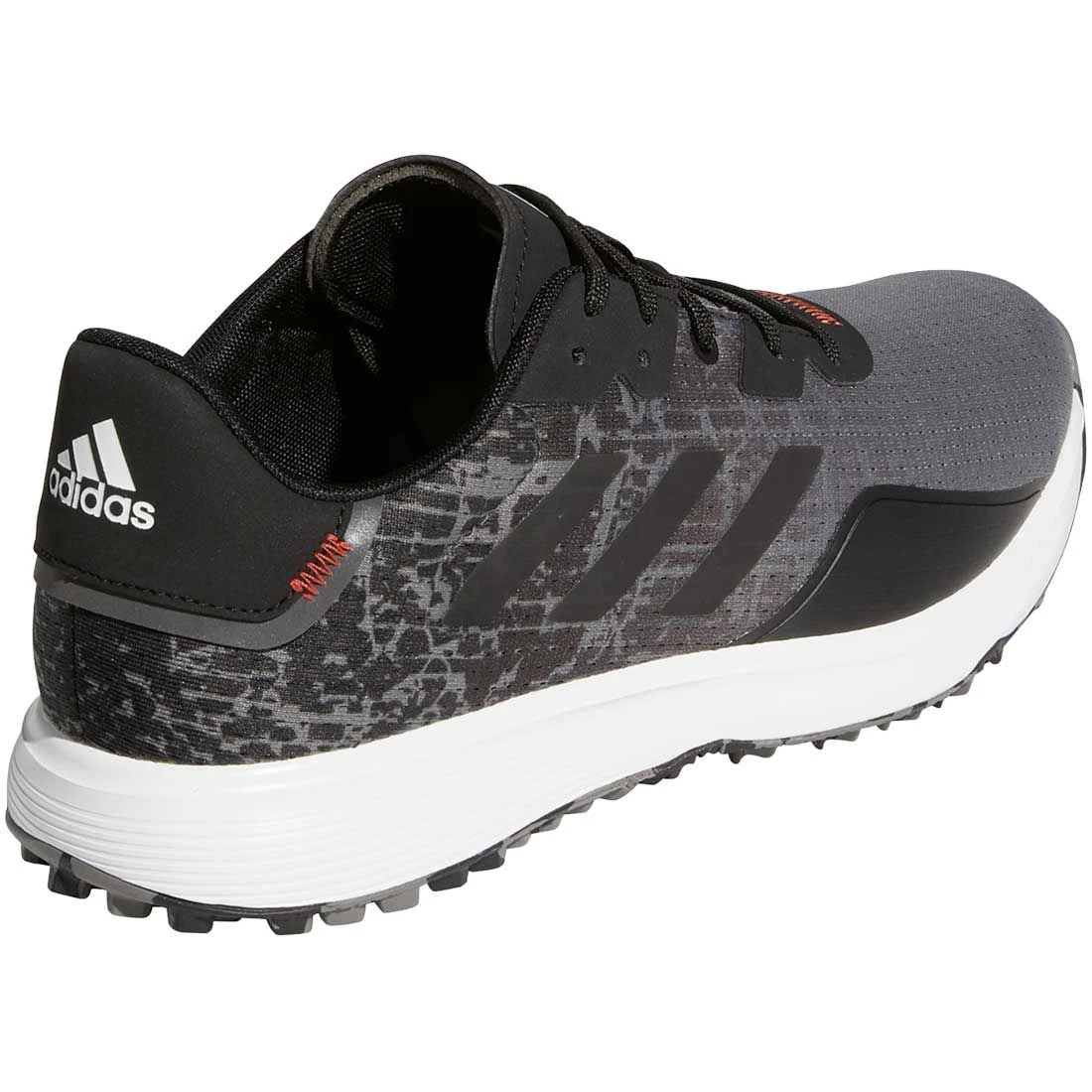 Adidas S2G Spikeless Golf Shoes Grey Four/Black/Grey Six 4 Adidas S2G Spikeless Golf Shoes Grey Four/Black/Grey Six - Image 4