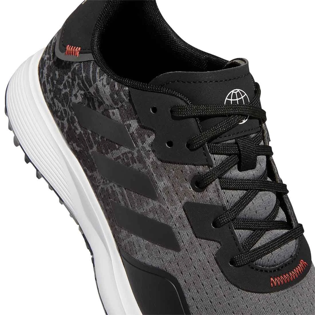 Adidas S2G Spikeless Golf Shoes Grey Four/Black/Grey Six 6 Adidas S2G Spikeless Golf Shoes Grey Four/Black/Grey Six - Image 6