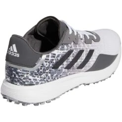 Adidas S2G Spikeless Golf Shoes White/Grey Three/Grey Two -Callaway Store adidas s2g spikeless golf shoes white grey three grey two gv9792 back itempicture