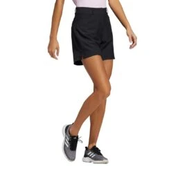Adidas Women's 5 Inch Solid Shorts -Callaway Store adidas ss21 womens 5 inch solid shorts black model