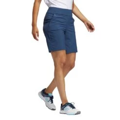 Adidas Women's 8.5 Inch Modern Bermuda Shorts -Callaway Store adidas ss21 womens 8 5 inch modern bermuda shorts crew navy model