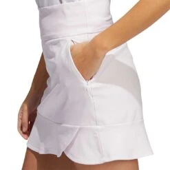 Adidas Women's 16 Inch Frill Skort -Callaway Store adidas ss22 womens 16 inch frill skort almost pink side pocket itempicture