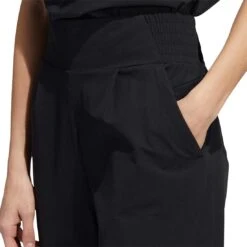 Adidas Women's Go-To Pants -Callaway Store adidas ss22 womens go to pants black side detail itempicture