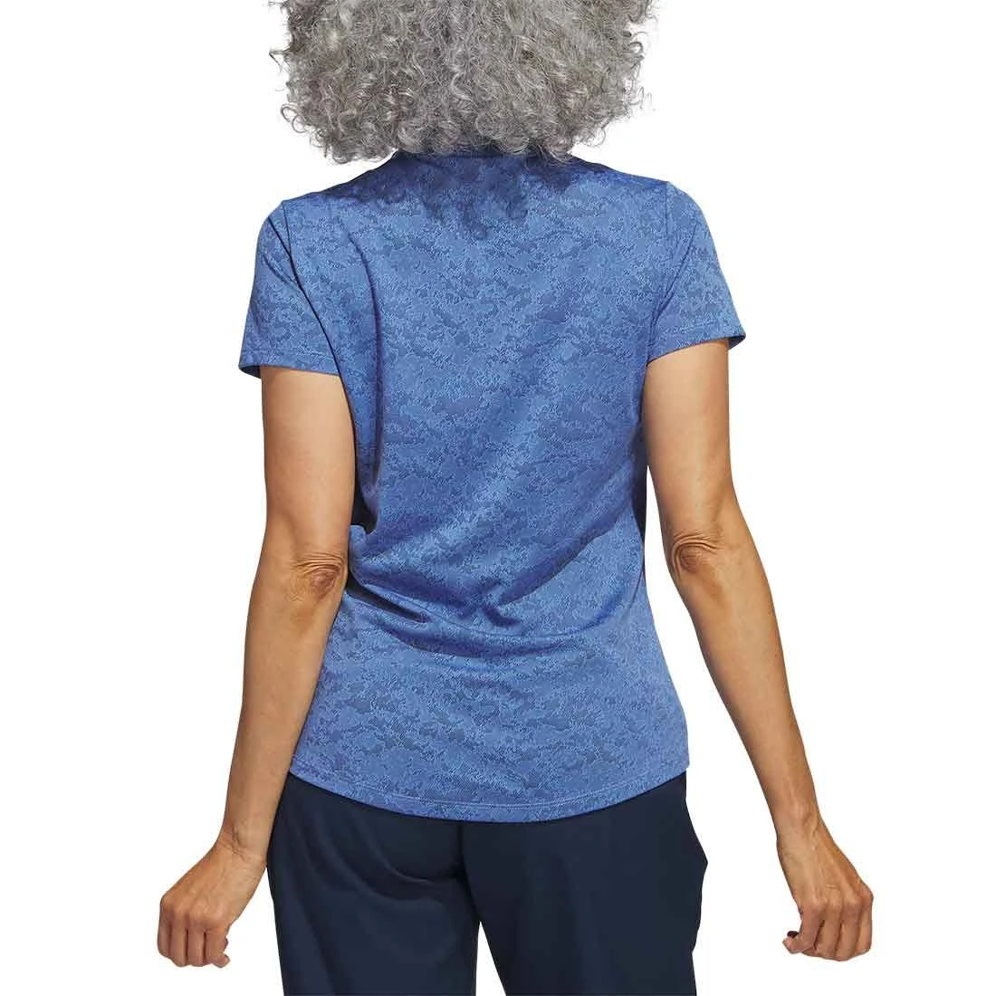 Adidas Women's Jacquard Polo 5 Adidas Women's Jacquard Polo - Image 5