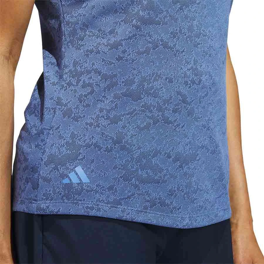 Adidas Women's Jacquard Polo 7 Adidas Women's Jacquard Polo - Image 7