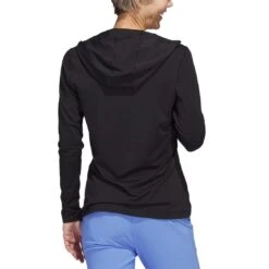 Adidas Women's Performance Hoodie 9 Adidas Women's Performance Hoodie -Callaway Store adidas ss23 womens performance hoodie black back itempicture