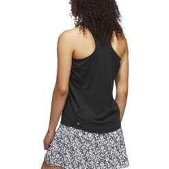 Adidas Women's Racerback Polo 10 Adidas Women's Racerback Polo -Callaway Store adidas ss23 womens racerback polo black back itempicture