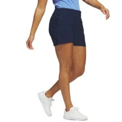 Adidas Women's Ultimate365 5 Inch Shorts 9 Adidas Women's Ultimate365 5 Inch Shorts -Callaway Store adidas ss23 womens ultimate365 5 inch shorts collegiate navy side itempicture